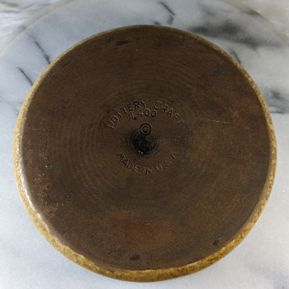 Pottery Craft Retro Vintage 70s Ashtray Bowl - Picture 5 of 8